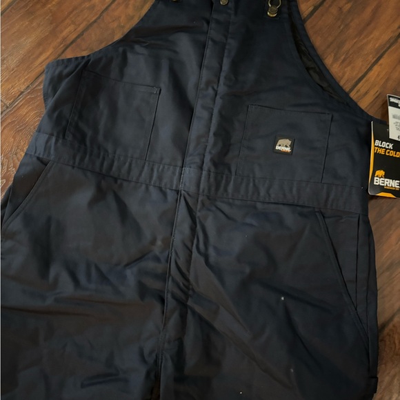Men's Navy Blue Bib Overalls NWT 2X - Picture 5 of 8
